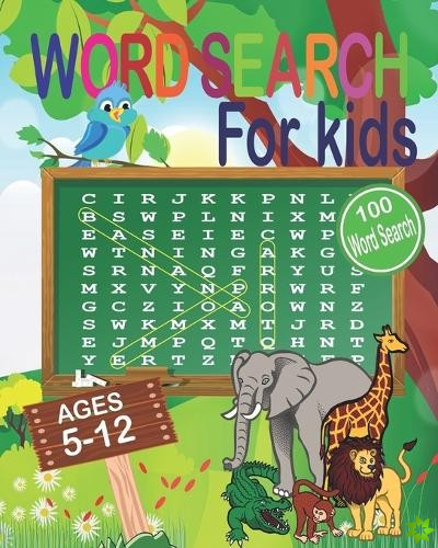 Word Search for Kids Ages 5-12