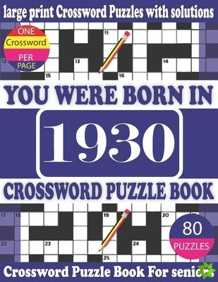 You Were Born in 1930