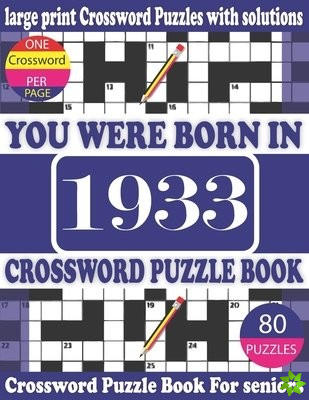 You Were Born in 1933