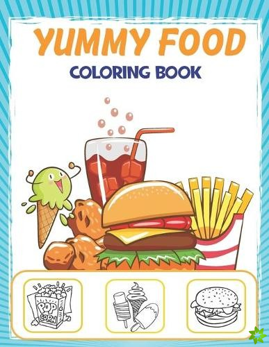 Yummy Food Coloring Book