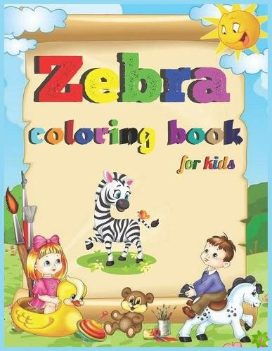 zebra coloring book for kids