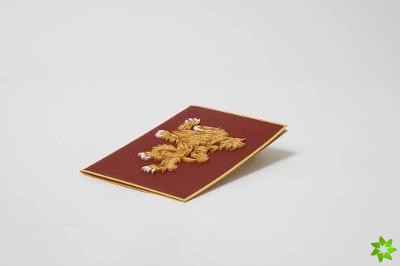 Game of Thrones: House Lannister Quilled Card