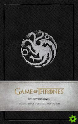 Game of Thrones: House Targaryen Ruled Notebook