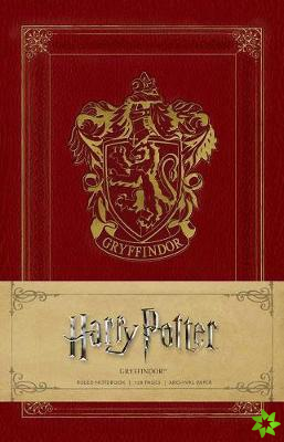 Harry Potter: Gryffindor Ruled Notebook