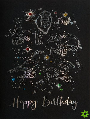 Harry Potter: Night Sky Birthday Embellished Card