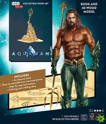 IncrediBuilds: Aquaman Book and 3D Wood Model