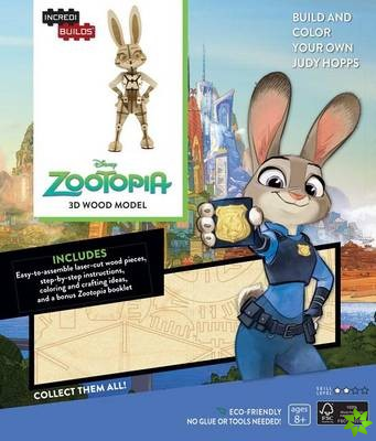 IncrediBuilds: Disney: Zootopia 3D Wood Model