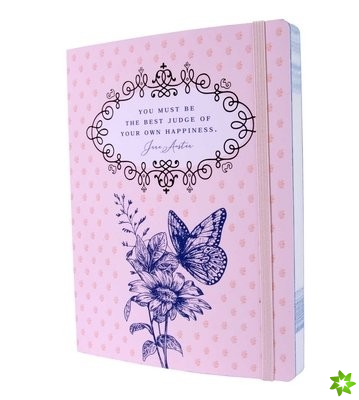 Jane Austen: Best Judge of Your Own Happiness Softcover Notebook