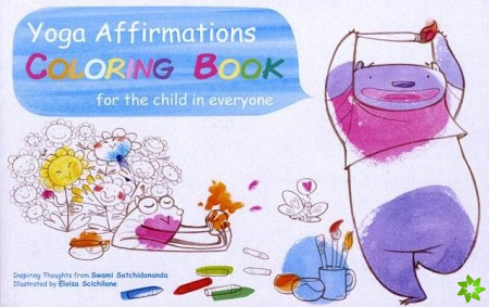 Yoga Affirmations Coloring Book