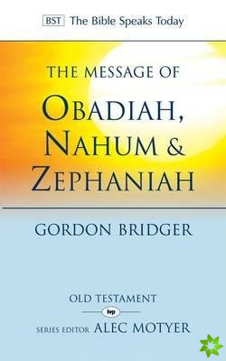 Message of Obadiah, Nahum and Zephaniah