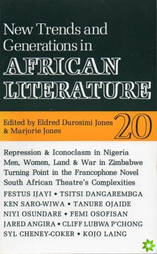 ALT 20 New Trends and Generations in African Literature