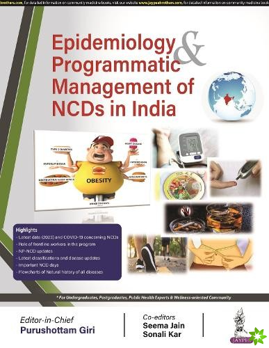 Epidemiology & Programmatic Management of NCDs in India