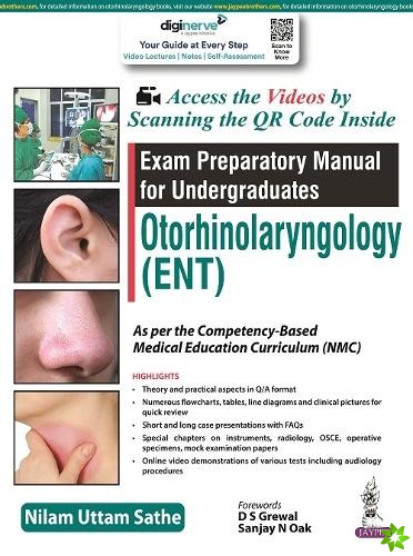 Exam Preparatory Manual for Undergraduates: Otorhinolaryngology (ENT)
