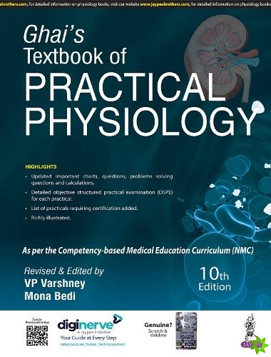Ghai's Textbook of Practical Physiology