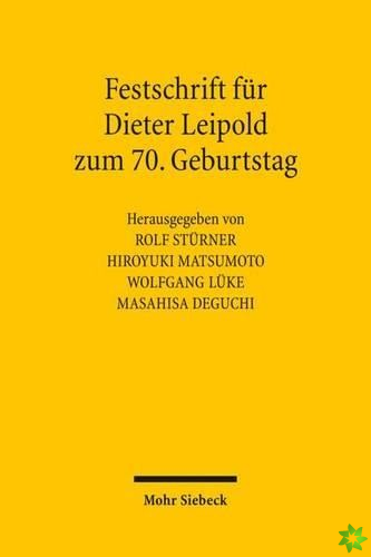Festschrift fur Dieter Leipold zum 70. Geburtstag
