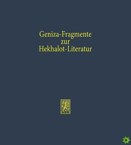 Geniza-Fragmente zur Hekhalot-Literatur