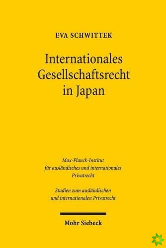 Internationales Gesellschaftsrecht in Japan