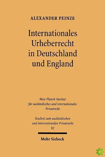 Internationales Urheberrecht in Deutschland und England