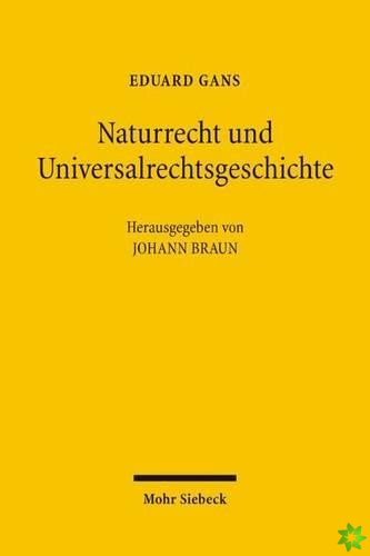 Naturrecht und Universalrechtsgeschichte