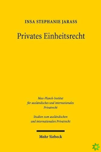 Privates Einheitsrecht