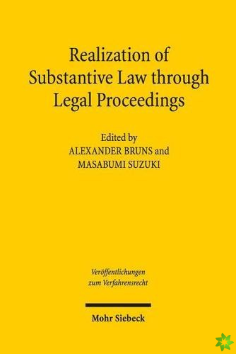 Realization of Substantive Law through Legal Proceedings