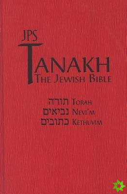 TANAKH: The Jewish Bible (red leatherette)