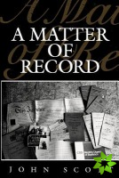 Matter of Record