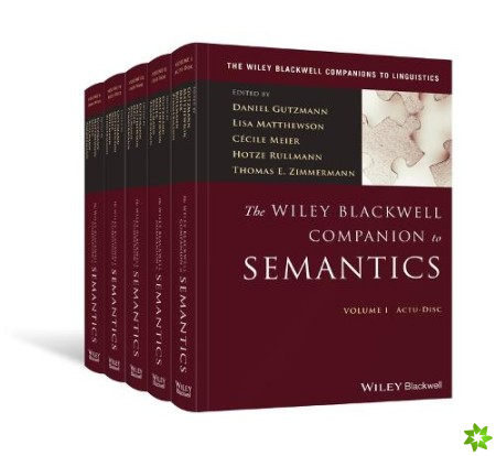 Wiley Blackwell Companion to Semantics, 5 Volume Set
