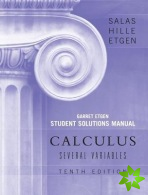Calculus: Several Variables, 10e (Chapters 13 - 19) Student Solutions Manual