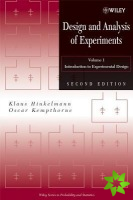 Design and Analysis of Experiments, Volume 1