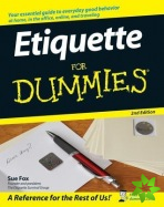 Etiquette For Dummies 2e