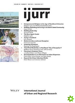 International Journal of Urban and Regional Resear ch, Volume 40 - Issue 3