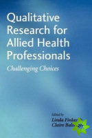 Qualitative Research for Allied Health Professionals