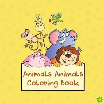 Animals Animals Coloring Book