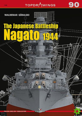 Japanese Battleship Nagato 1944