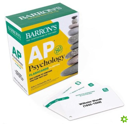 AP Psychology Flashcards, Fifth Edition: Up-to-Date Review + Sorting Ring for Custom Study