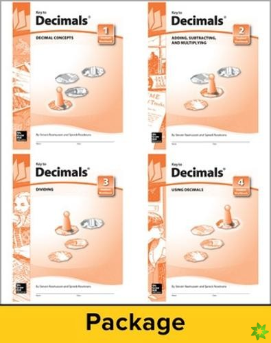 Key to Decimals, Books 1-4 Set