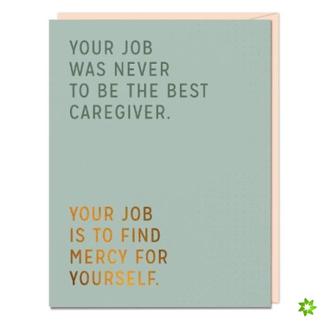6-Pack Elizabeth Gilbert Best Caregiver Card