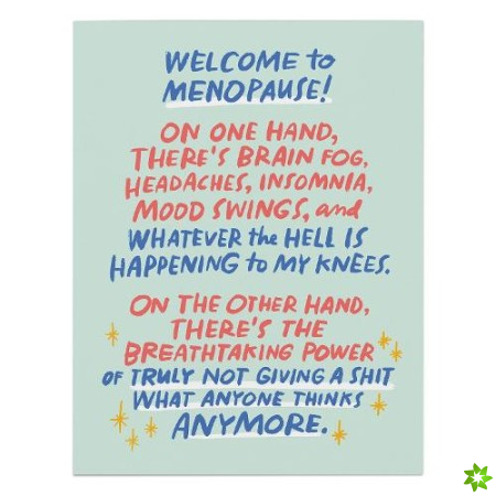 6-Pack Em & Friends Breathtaking Power Welcome to Menopause Card