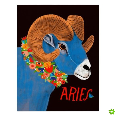 6-Pack Lisa Congdon for Em & Friends Aries Card