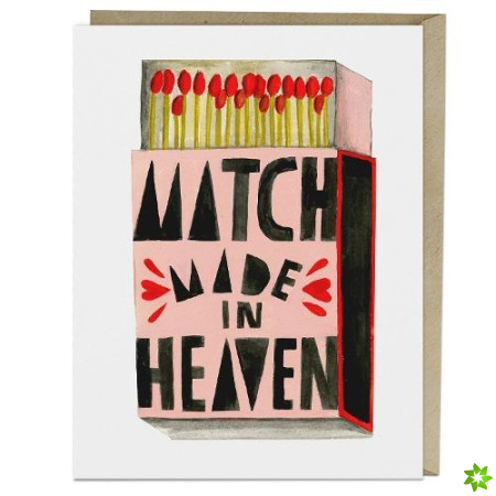 6-Pack Lisa Congdon for Em & Friends Women Match Made in Heaven Card