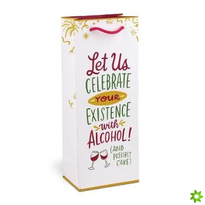 Em & Friends Celebrate With Alcohol Wine Bag