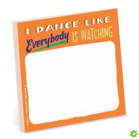 Em & Friends Dance Sticky Note