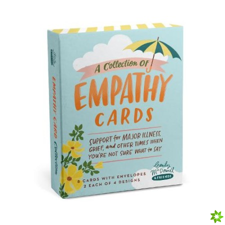 Em & Friends Empathy Cards, Box of 8 Assorted