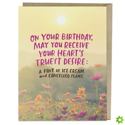 Em & Friends Heart's Desire Birthday Card