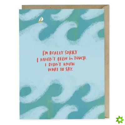 Em & Friends I Didn't Know What To Say Empathy Card