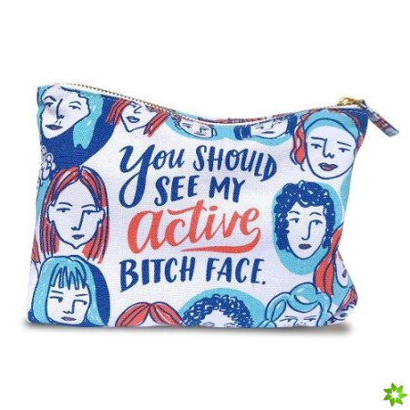 Em & Friends Pouch: Active Bitch Face