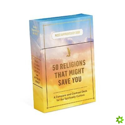 Knock Knock 50 Religions that Might Save You Deck
