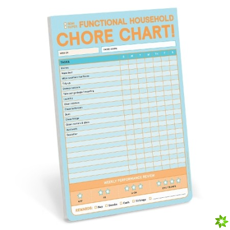 Knock Knock Chore Chart Big & Sticky Notepads