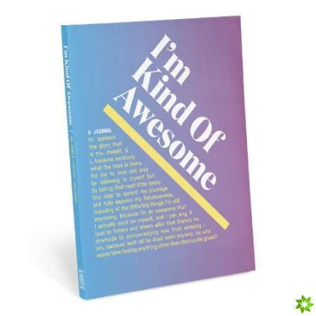 Knock Knock Im Kind of Awesome Inner-Truth Journal (Ombre Edition)